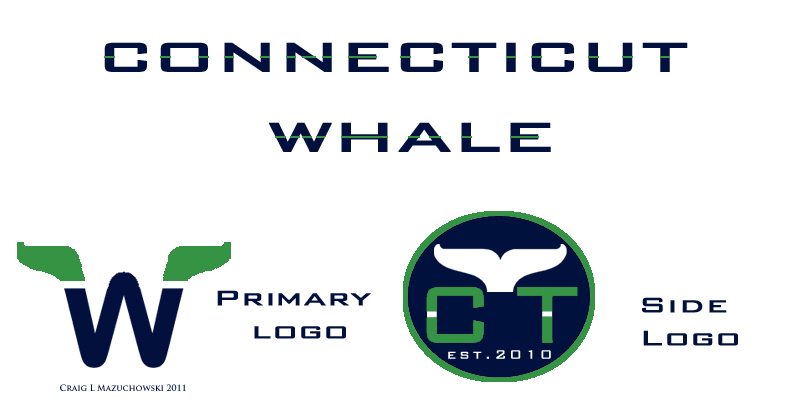 Hartford Whalers Rebrand - Work of Craig Mazuchowski